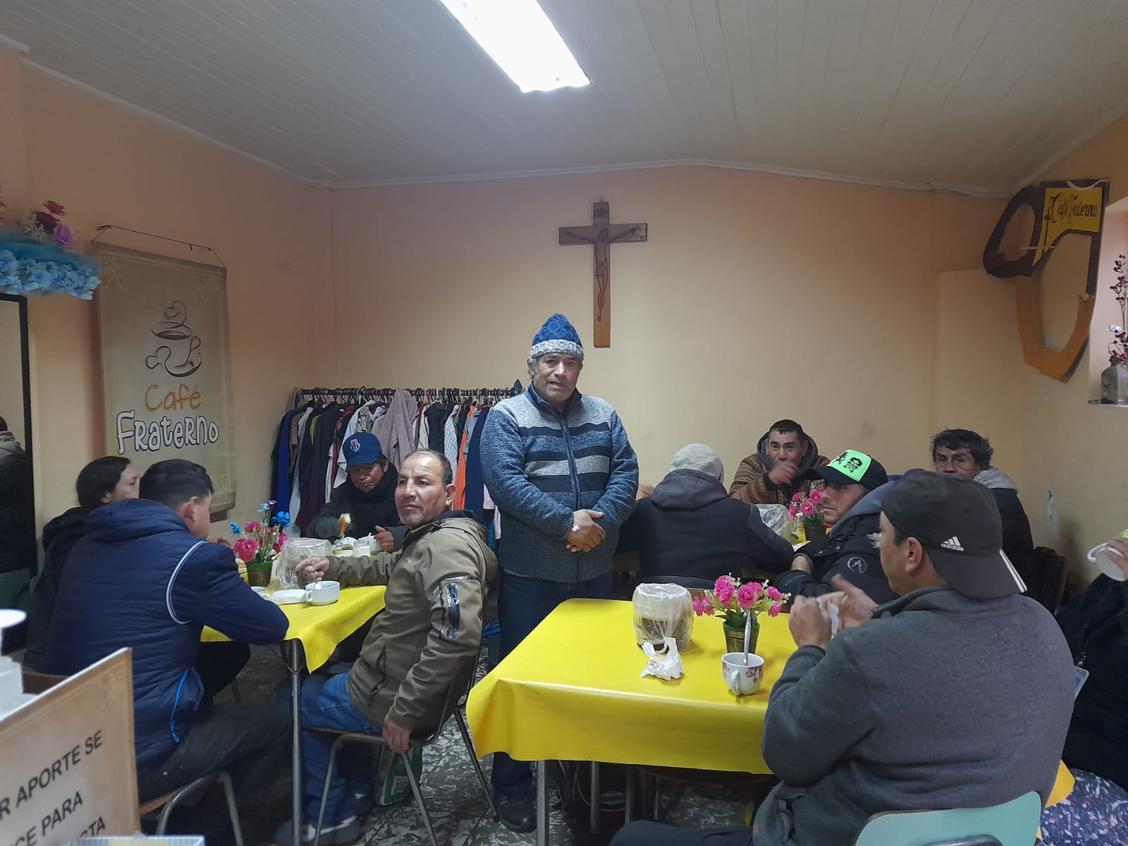 Café Fraterno, obra social parroquial